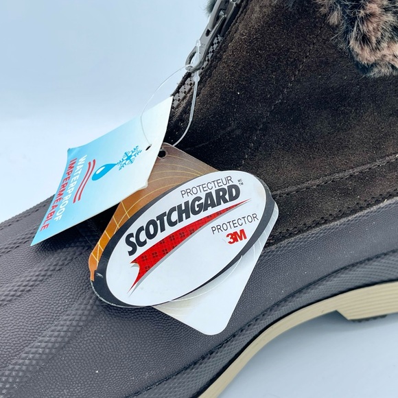 New Propet Lumi Ankle Ankle Zip Snow Boots Size 10 - Picture 11 of 17